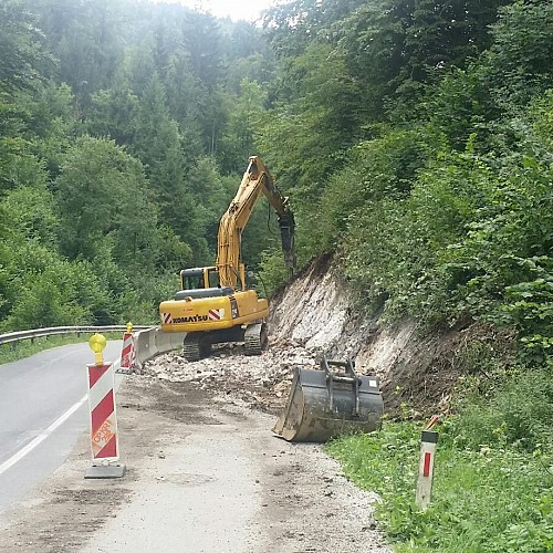 Construction of the connecting channel from Kamnik to Smartno v Tuhinju